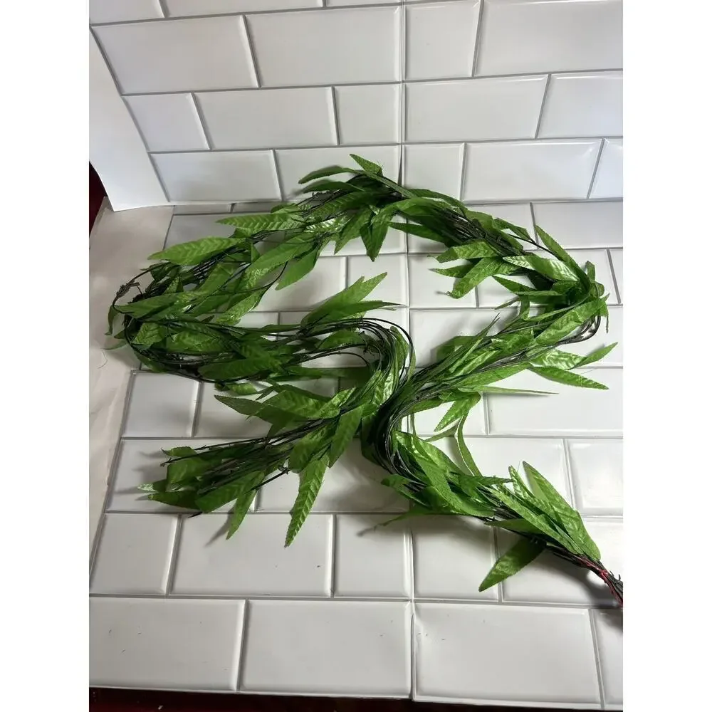 50 Strands Of 68 “ Long Faux Greenery Garland
